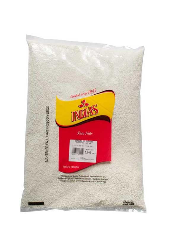 Sorbato de potasio granulado