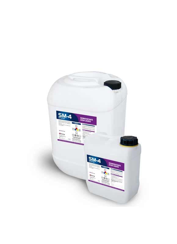 SM-4 desc. acido liquido sin espuma