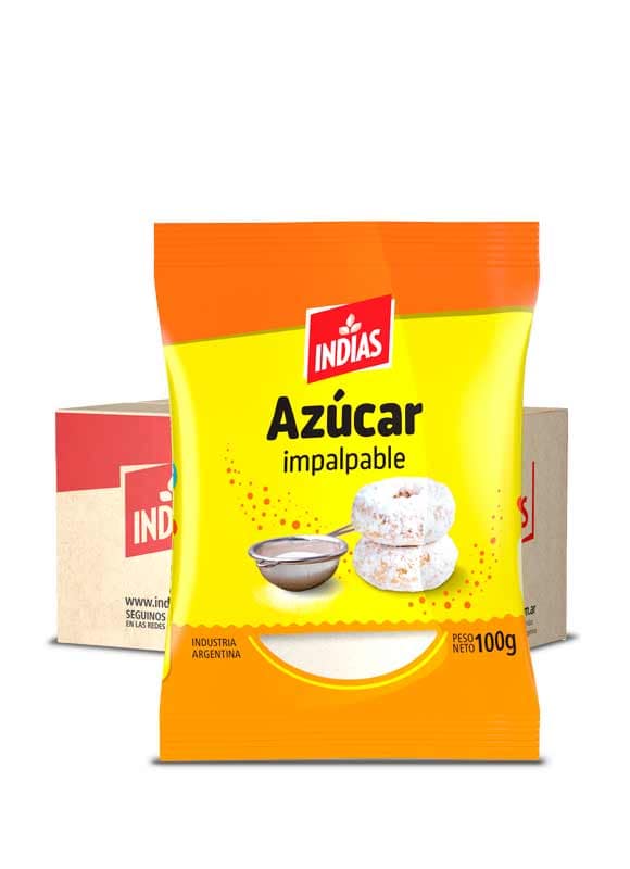 Azúcar Impalpable 25 x 100g.