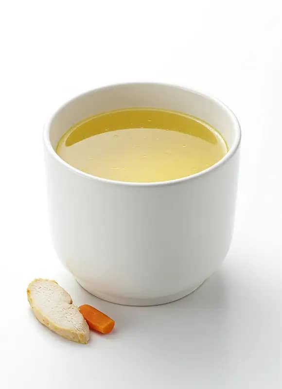 CALDO DE GALLINA SIN SAL