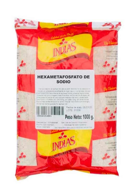 Hexametafosfato de sodio