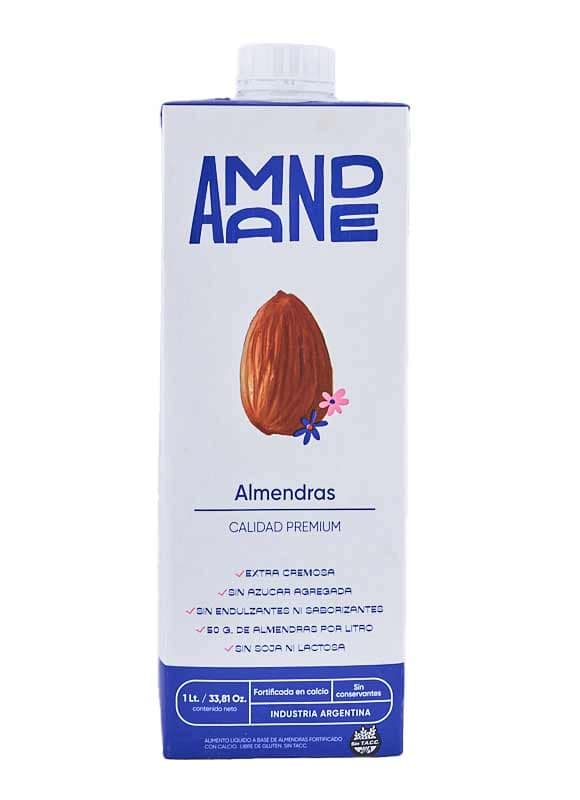 Leche de almendras x 1 l
