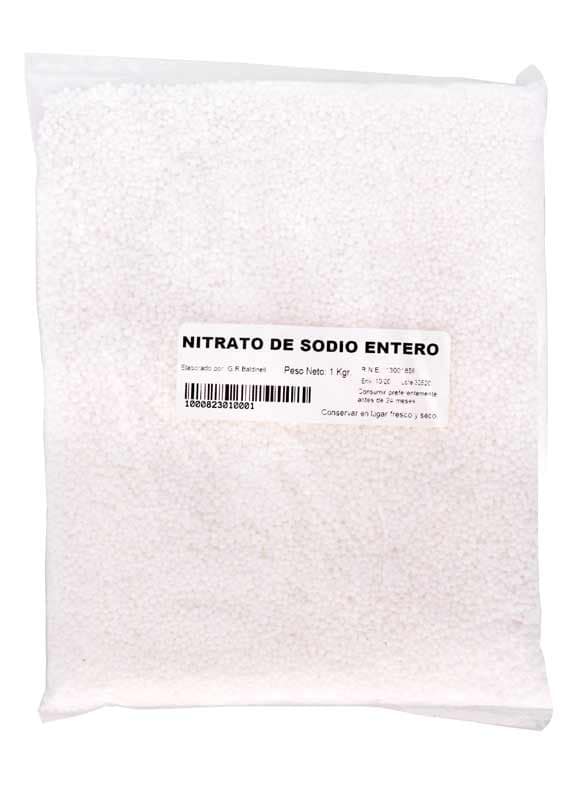 Nitrato de sodio entero