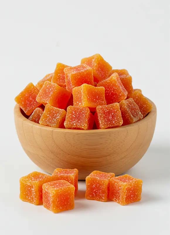 PAPAYA EN CUBOS