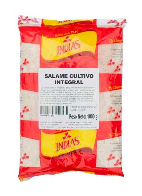 Salame cultivo integral